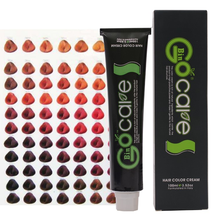 GOCARE Private Label Fashion Colors Hair Color For Professional Salon Use Dyeing Hair