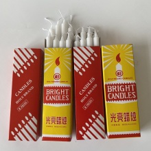 High quantity dripless white candle to Conakry Guinea