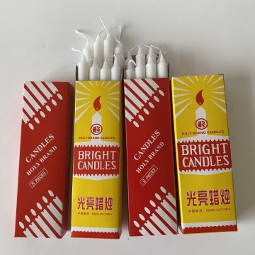 High quantity dripless white candle to Conakry Guinea