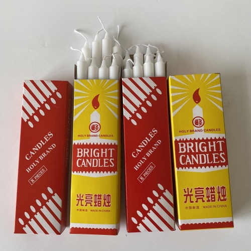 High quantity dripless white candle to Conakry Guinea