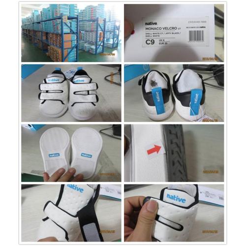 Pre Production Inspection children's shoes