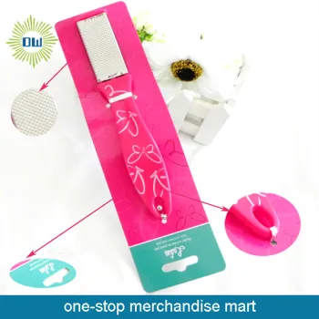 Tied-on-Card High Quality Foot Scrubber