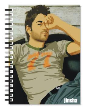 Spiral Notebook-star Style