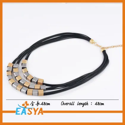 Gold And Silver Allah Pendant Necklace