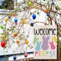 Welcome Easter Garden Flag