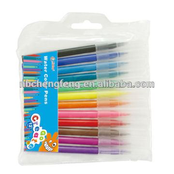 promotional water color pen with brush tip