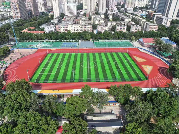 The plastic track has been completed (2)