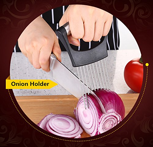 Stainless Steel Onion Cutter Slicer Chopper Tools