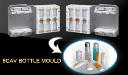 6 Cav Bottles Mould