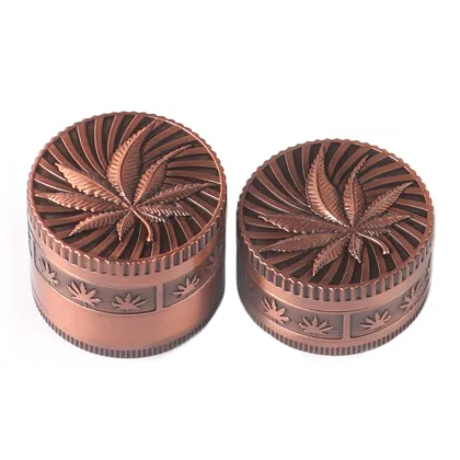 50mm Alloy Herbal Herb Tobacco Herb Spice Grinder Herbal Alloy Smoke Metal  grinder herb
