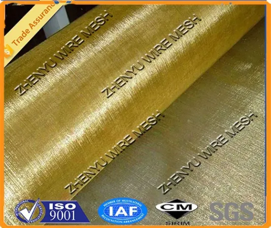 2016 High Quality Brass Woven Screen Wire Mesh(Cheap)
