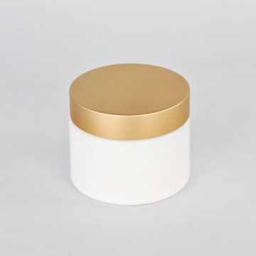 Opal blanc vide vide cosmétique pots de crème vide