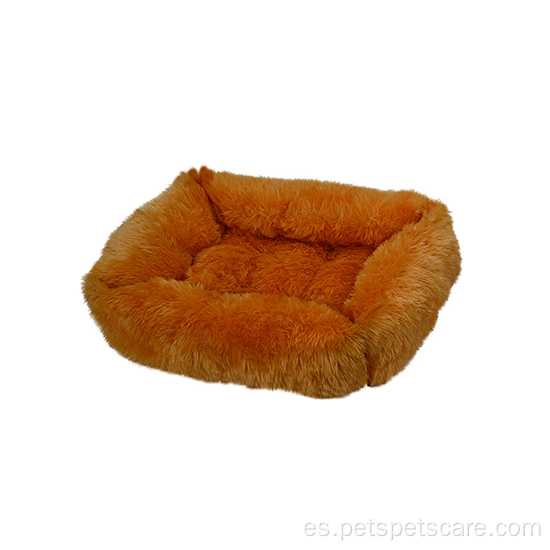 Cama de lujo Long Lave Pet Cama para perros Almohada