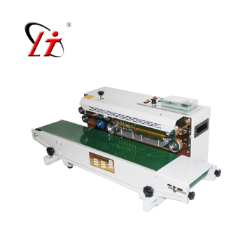 FR-900 Automatic Continuous Plastic Bag Heat Sealer for Aluminum Foil Bags
