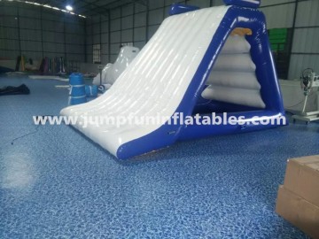 cheap inflatable freefall slide/Floating Aqua Slide for water parks
