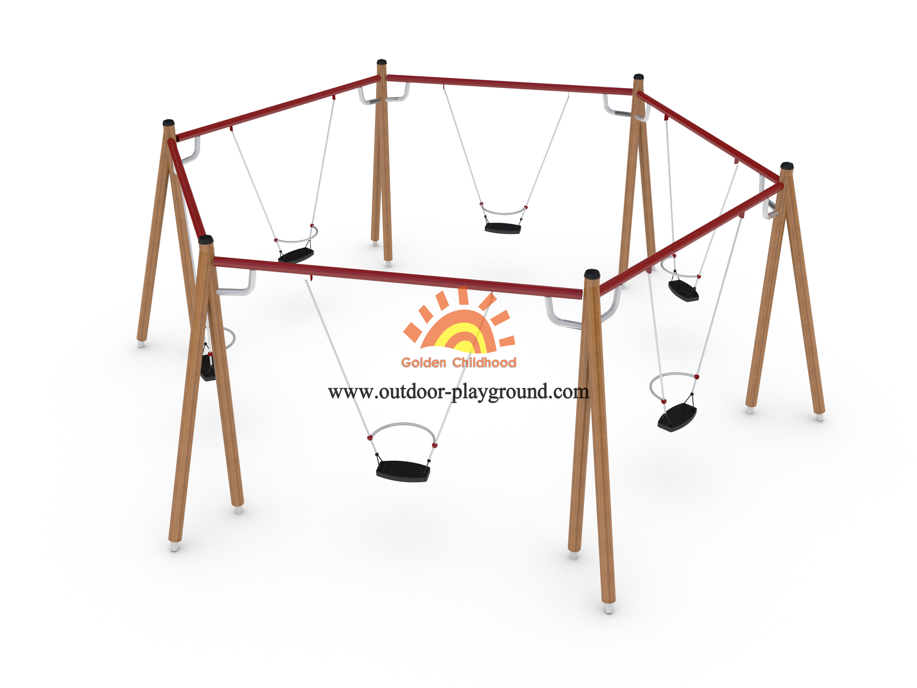 playground plastic swings for kids