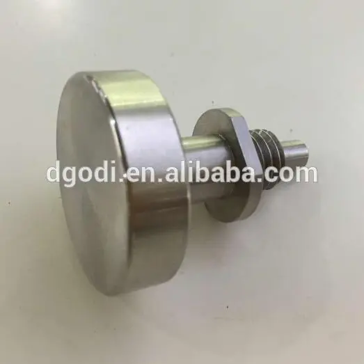 stainless steel screw plunger and quick release drop lock pin