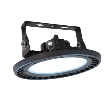 200W Industrial LED High Bay Light - Round Shape Aluminum Body, IP65 Rated for Indoors and Outdoors