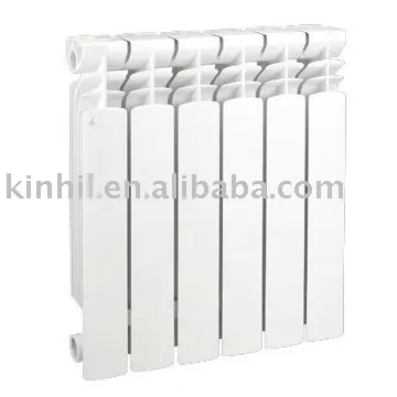 Flat-top bimetal radiator