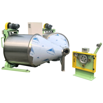 Double-head Motorized Drum Pay-off Machine