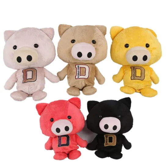 Multi-function Cartoon Children's Toy Blanket Japan Style Animal Pig shape coral fleece baby blanket