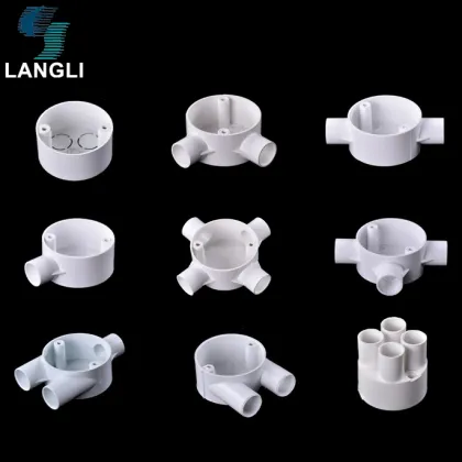 Plastic Pipe Fittings Electrical Conduit Pipe Fittings
