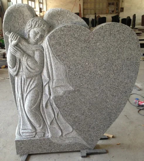 2013 Carved cemetery angel statues