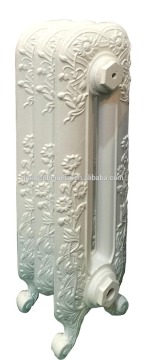 fleuri radiators with margurite pattern for steam and water