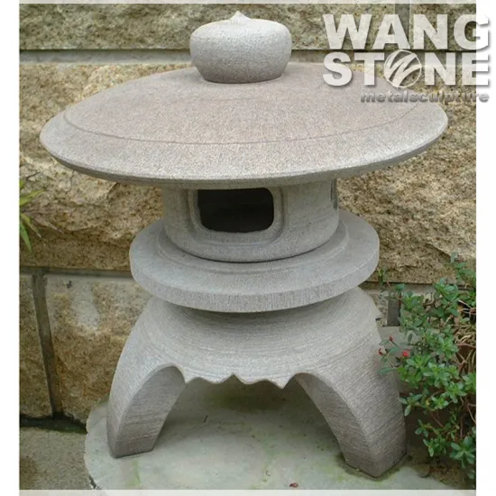 Japanese Granite Outdoor Stone Lantern