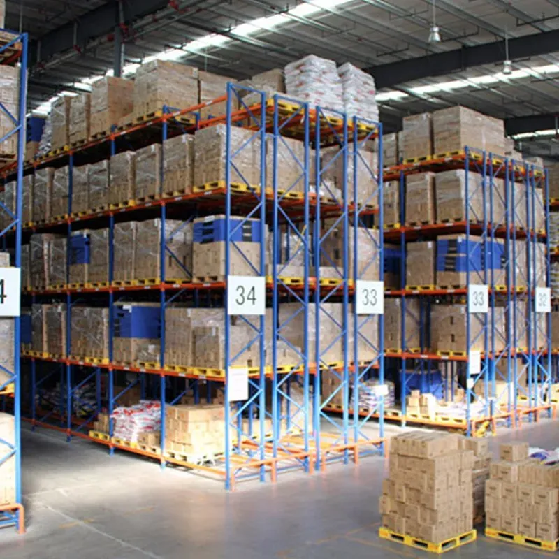 High-Capacity AS/RS Warehouse Racking System