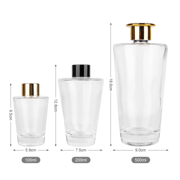 100ml 200ml 500ml Luxury glass diffuser bottle wholesale