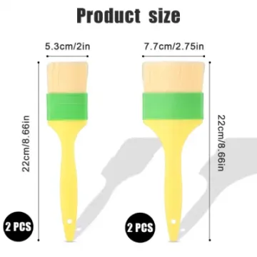 Pizza Oven BBQ Grilling Marinating Cooking Fruit Color Silicone Basting Brushes