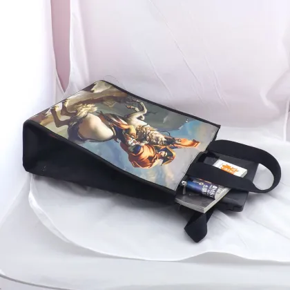 Digital print tote bag