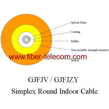Simplex vòng sợi cáp quang hồ Gjfjv / Gjfjzy