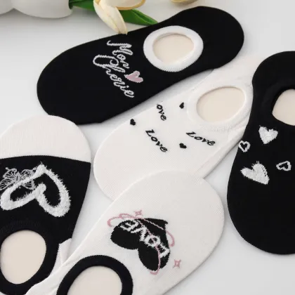 Flat Invisible Ankle Socks