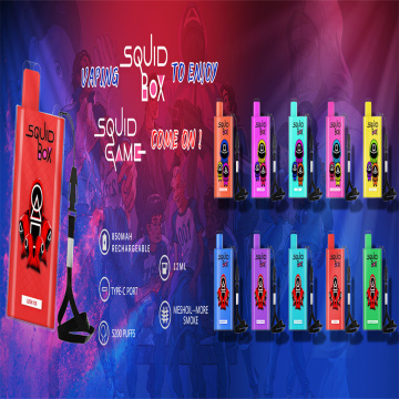 RandM Squid Box 5200PUFFS Disposable Vape