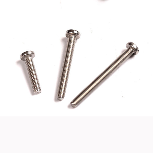 Stainless steel Slotted Pan Head Screws DIN85