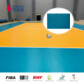 Tile deportivo al aire libre del piso de la cancha de voleibol