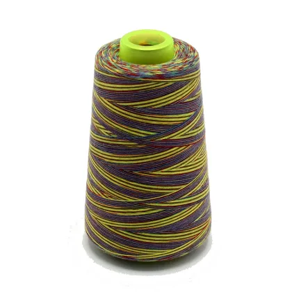 Tex 27 Overlock Sewing Thread: Polyester Rainbow Overlock Threads