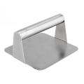 BBQ Square Shape Acero inoxidable 304 Press de carne