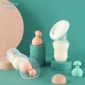 Silicone Manual Breast Milk Collector-Mushroom Pattern