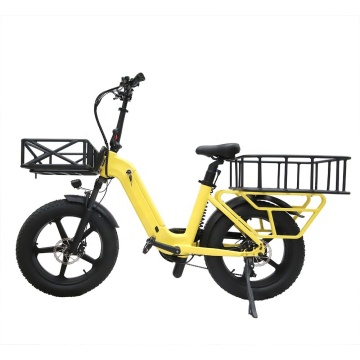 20 inch 36V 250W AKM Motor Electric Dirt Bicycle: een veelzijdige vrachtfiets voor volwassenen en dames met een langdurig bereik van 110 km