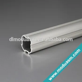anodized aluminum lean pipe for warehouse shelving, pipe storage rack