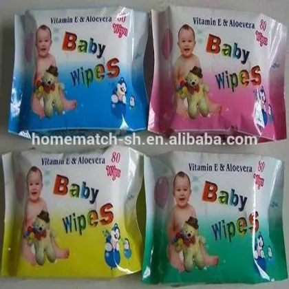 bambino wet wipes, soft tender cleaning baby skin care, China supplier