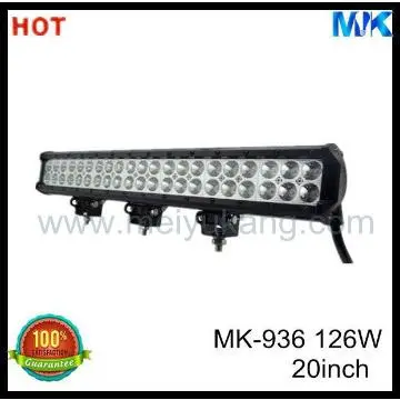 126W LED Auto Light 20Inch LED Light Bar Combo Beam