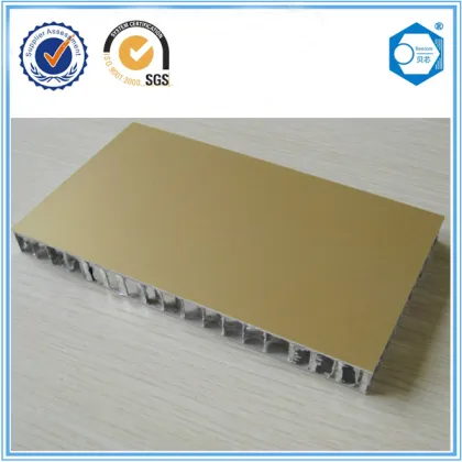 Aluminum honeycomb panel usd for wall boards