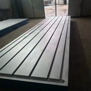 Cast Iron Workshop: T-Slot Test Platform & Steel Welding Table