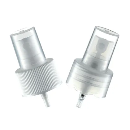 PET glass bottle 18/410 20/410 24/410 ribbed/smooth closure wet water micro mist sprayer nozzle pump head cap