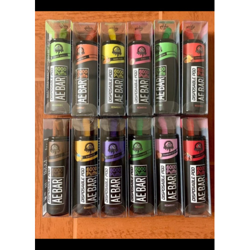 AE Bar 6000 Puffs Type C rechargeable
