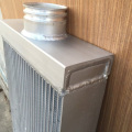 Refroidisseur de radiateur de chargeuse sur pneus en aluminium WA600-6